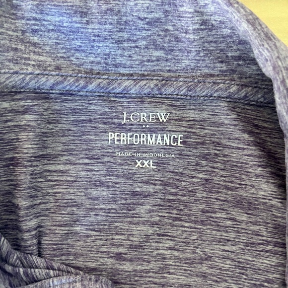Mens J.Crew Purple Short Sleeve Polo Shirt – Men’s XXL - Picture 4 of 5
